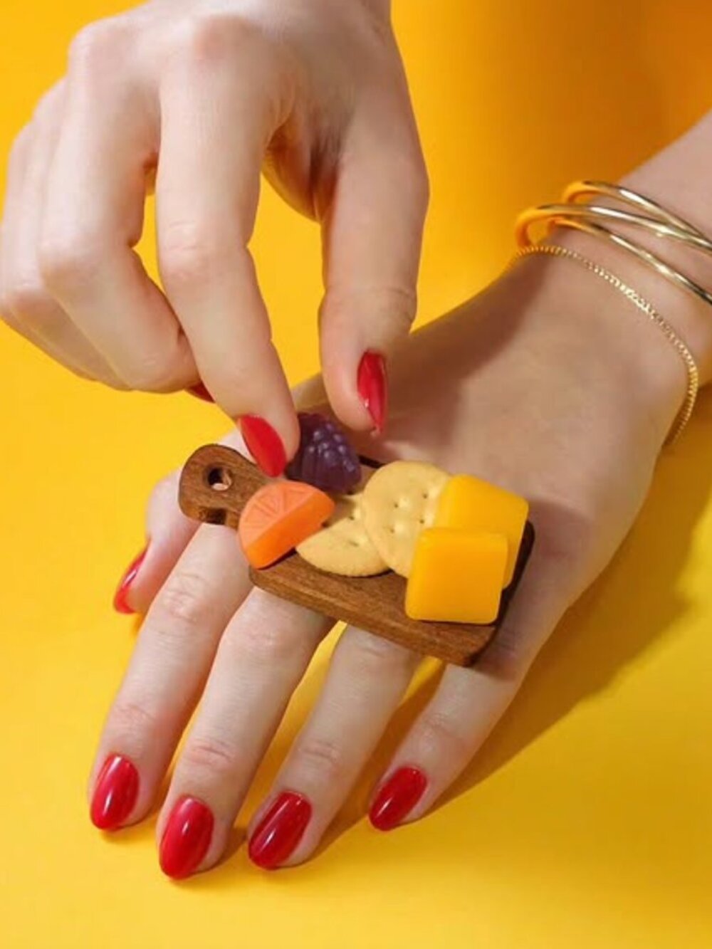 The CharcuteRING from Snackables by Lunchables